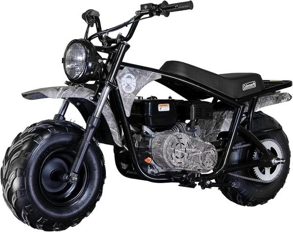 Gas Powered Minibike for Kids and Adults 1-Cylinder 4-Stroke 23 Mph 200 lbs Maximum Load Ideal for Off-Road and Trail Riding