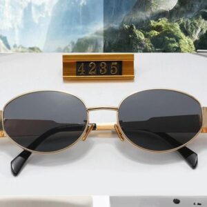 Designer Sunglasses Luxury Oval Sunglasses Travel Glasses Beach Sunglasses for Men&Women