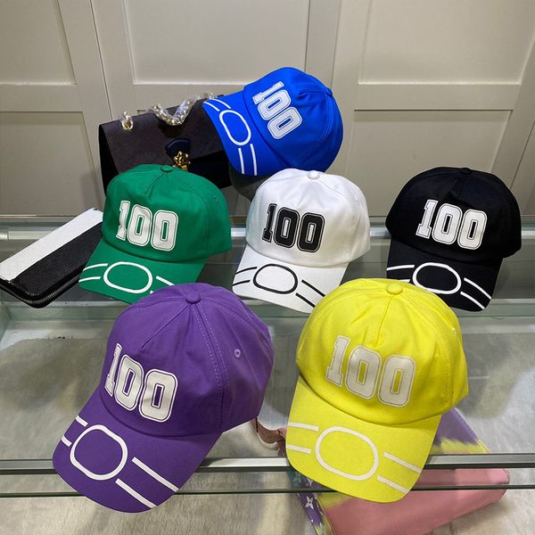 Summer Designer Ball Caps Casual Mens Women Baseball Cap with Letters Fashion Street Hat Beanies Bucket Hats 6 Colors