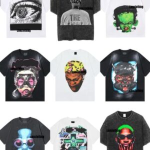 Designer Mens T Shirt Men Womens Shirts Summer Fashion Clothes Tshirt Wash Letters Casual Streetwear Washed Short Sleeve Man Tee Woman Tops Clothing US/EU Size S-XL