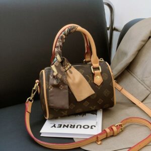 Designer free shipping 2025 new fashionable temperament Boston high-end printed shoulder crossbody bag for womens