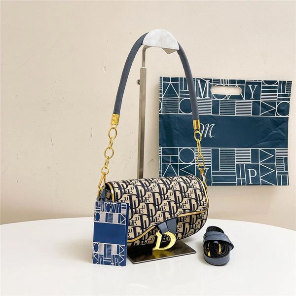 Designer Bag Saddle Bag Shoulder Bag Crossbody Luxury Bag Purse Handbag Tote Fashion Crossbody Black Saddle Bag Hot Designer 2025 Womens Tote Bag