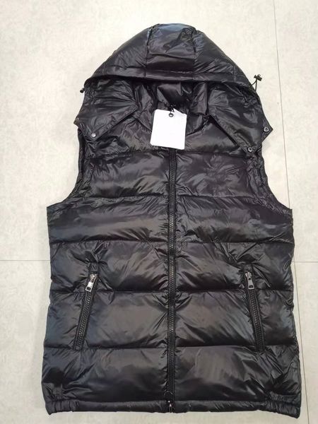 Upgraded version Men puffer jacket Designer Down Vest White Duck Cold Weather Jacket Fluffy Thick Outerwear Parkas with NFC Scanning Black Plus Size Couple Vest