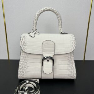 2025 designer bag luxury bag fashion bag magnificent high end crocodile cowhide lambskin inside adjustable shoulder strap mirror small Pendant sweet dhgate bag new