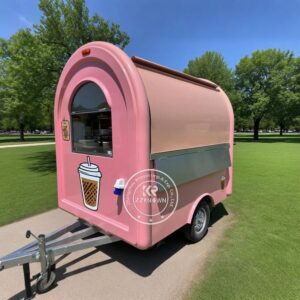 Food Truck Trailer Mobile Kitchen Australia Standard Coffee Ice Cream Catering bar Concession Food Trailer