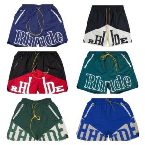 Rhude Shorts 24ss Designer Mens Rhude Shorts Mens runrun Swim Short men Knee Length Hip Hop High Street Sports golf shorts men kapital shorts Training Beach Pants