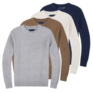 Autumn Men Sweater Pullover Knitwear Small Horse Slim Fit Wool Embroidery Classic Casual Sweater Fashion Couple Sweater