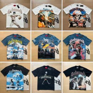 godspeed shirt designer t shirt mens t shirt summer graphic tee clothe classical hipster fabric cotton Street graffiti letter print Vintage washed black tee size S-XL