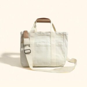 Korean Instagram Mommy Bag Fashionable Multi functional Mother and Baby Outgoing One Shoulder Crossbody Handheld Canvas Mom Bag Student Commuting Essential Bag