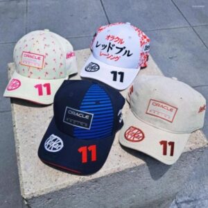 Ball Caps Checo Perez Monaco Gp Miami Japan 2024 Cap Baseball Hat F1 Red Colour Bull Team Max Verstappen Hats Formula 1