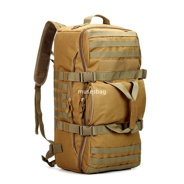 Outdoor Three purpose Multi functional Military Camouflage Backpack Special Warfare Multi functional Large capacity Sports Tactical Backpack