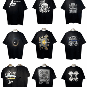 AM Men's & Women's Unisex Hip-Hop Stylish Cotton Tee