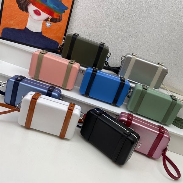 Luxury RIW Designer Brand Unisex Crossbody Bag New Summer Collection Material High-end Stylish Travel Shoulder Bag Multi colored aluminum