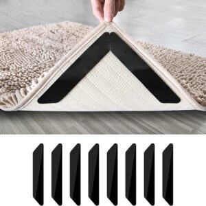 Fixed Floor Mat With Close-fitting Shape, Anti-slip Sticker Trapezoidal Right Angle L-shaped Pu Double-sided Adhesive Markless Nano Glue