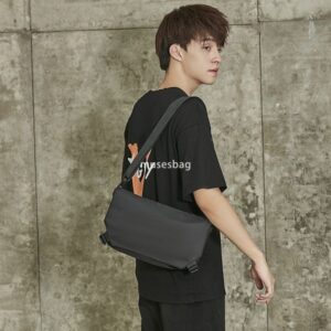 Men's crossbody bag Fashion male outdoor leisure sports backpack student shoulder bag Multi-function messenger bag dead fly bag