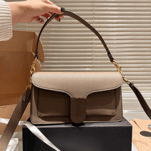 Vintage organ flip bag luxury designer bag handbag stylish shoulder bag diagonal bag classic letter logo high quality leather bag commuter bag christmas gift bag