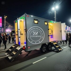 Portable Washroom Trailer Popular Restroom Trailer North America Portable Bathroom Unit Shower and Toilet Trailer