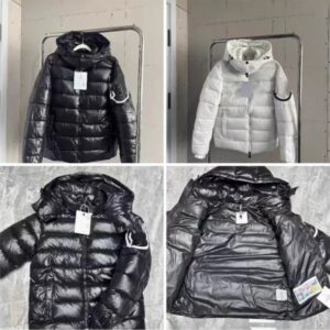 Mens Down Luxury Designer Embroidered Letter men's and women's warm hooded high-end bread jacket