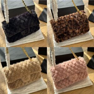 Designer Bag Luxury Brand Winter Fuzzy Teddy Bag Women Trendy Handle Shoulder Bag Totes Designer Tweed Handbag Shoulder Crossbody Bag Fashion Fuzzy Tote Bag With Box