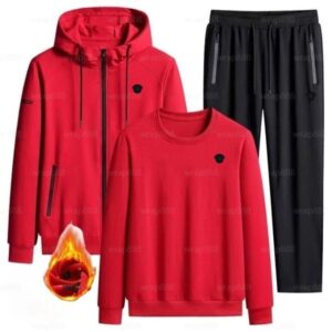 Mens tracksuits mens hoodie designer Hoodies Sweatpants Casual Long Sleeve Three-piece Suit Couple Sportswear Autumn and Winter Daily Casual Jogging Men's Wear