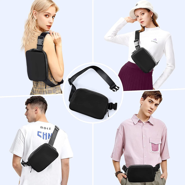 Fashionable yoga nylon bag mens belt bum bag sport womens Crossbody Shoulder fanny pack portable Waist bumbags Mens Sport Running bags Women designer travel bag
