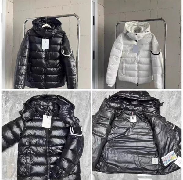 Mens Down Luxury Designer Embroidered Letter men's and women's warm hooded high-end bread jacket