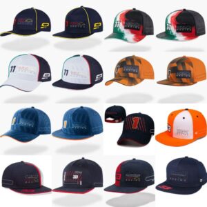 2024 New F1 Racing Caps Formula 1 Team Trendy Baseball Cap Summer New Men Women Curved Cap Outdoor Sports Brand Fashion Sun Hat