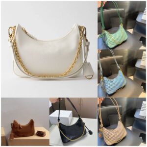 Luxury Leather Designer Bags Saddle Bags Women's Fashionable Shoulder Bags Crossbody Bags Handbags Underarm Bags