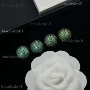 Luxury Jewelry Sophisticated And Exquisite Unique And Premium Three-dimensional Hollowed-out Round Diamond Earrings – Designer Jewelry For Women