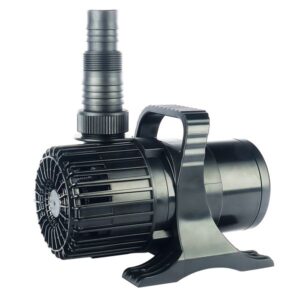 Large Outdoor Garden Waterfall Pump – 5600 GPH/305 W with 32.8 FT Cable for Patio/Koi Pond Use