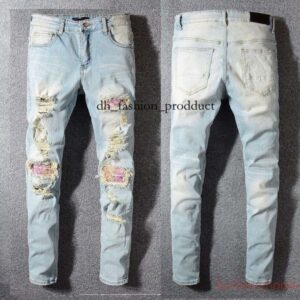 Ksubi Jeans Designer Men Jeans Mens Pants Brand Baggy Womens Retro Casual Hip Hop Streetwear Designers Joggers Pant Hole Black Skinny Slim Ksubi Jeans Woman fb8