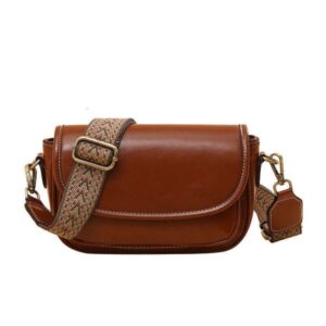 Cowhide leather 2025 popular new fashion small square bag, single shoulder crossbody bag for women