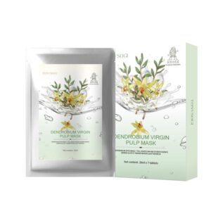 Renew Your Complexion with Tonysogi's Natural Dendrobiun Virgin Pulp Mask for Radiant Skin, Hydrating & Nourishing Facial Treatment