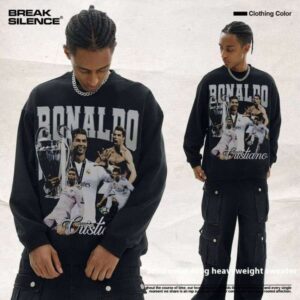 Clothing Spring and Autumn New High-Quality Casual Loose Long-Sleeve Hooded Crew Neck Sweatshirt