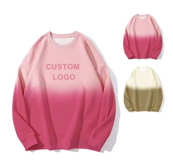 OEM Graphic Letterman Varsity Crew Neck Manufacturers Custom Women's Oversized Crewneck Teddy Knit Sweater