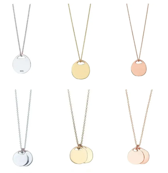 Fashion Man Woman 925 Sterling Silver designer necklace pendant necklace for lady Party Wedding jewelry