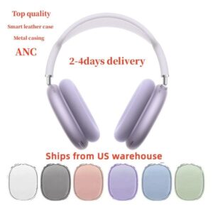 ANC Top Quality for airpods pro Max 2 3 bluetooth Headphone Accessories airpods max Transparent TPU Waterproof Protective case pro 2 3 4 Max Headphones cover Case