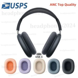 USA Stock delivery for Airpods max pro 2 3 4 Headband Headphone Accessories Transparent Solid Silicone Waterproof Protective case airpodspro max Headphone Case