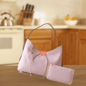 Pink style big brand feeling soft small bag designer bag –L8803