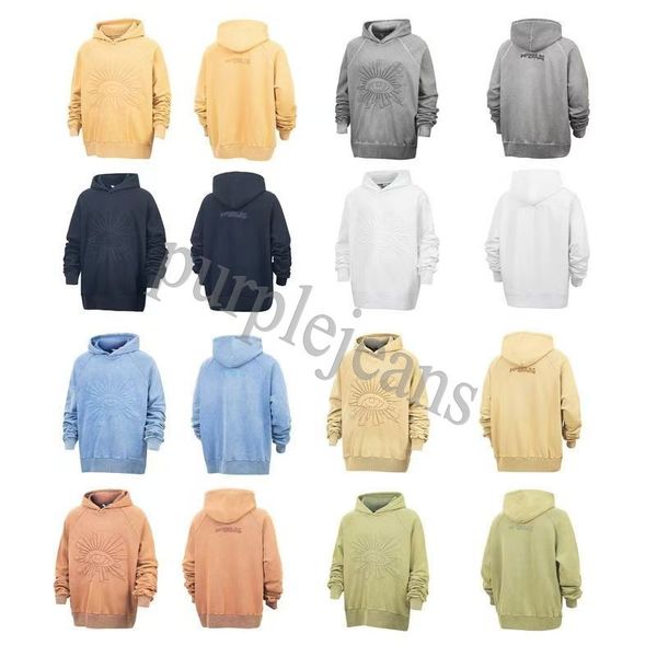 2024 Men's Hoodies HOUSE OF ERROR Hoodie 24SS Fall Winter High Quality Embroidery Angel Eyes Pullover Hooded Sweatshirts