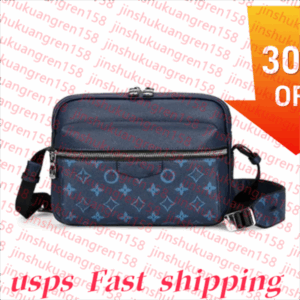 Mens M69443 trio outdoor sports Messenger Shoulder bag Womens flap Luxury cross bodys Hobo tote Evening bag M30830 Designer Genuine leather