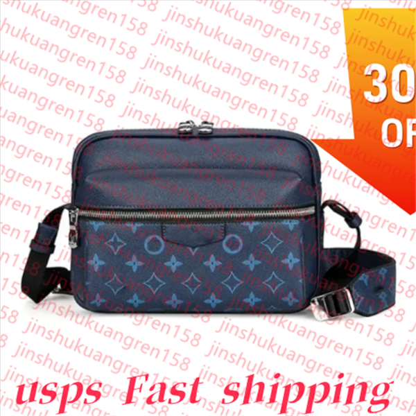 Mens M69443 trio outdoor sports Messenger Shoulder bag Womens flap Luxury cross bodys Hobo tote Evening bag M30830 Designer Genuine leather