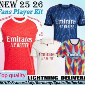 Arsenalfootball shirt SAKA Martin Zubimendi MARTINELLI soccer jerseys Men Kids kit ODEGAARD Nwaneri SALIBA RICE HAVERTZ CALAFIORI Skelly RAYA shirt