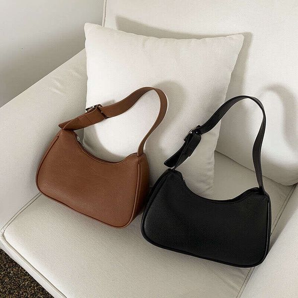 New niche shoulder Kendou style underarm baguette hand-held dumpling bag simple style