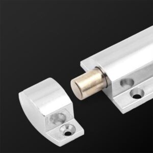 Wall-Mounted Automatic Zinc Alloy Door Strap with Push Button Mechanism – Secure Latch Option 404 & 506