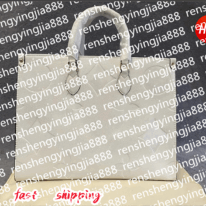 2025 Designer Womens Handbags On the go Tote Bag Crossbody wer Ladies Casual PVC Genuine Leather Purse Shoulder Bags Female Large Handbag shopping bag MM GM2025