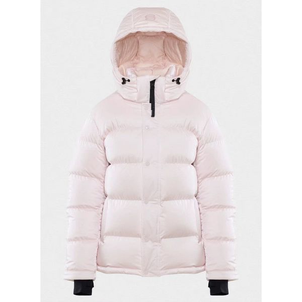 White goose down jacket hooded extreme cold thickened warmth high-end winter jacket down vest vest light fashion for men and women