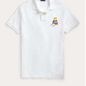 Fashion T Shirt for Men Embroidered Small Horse Lapel Tee Designer Casual Short Sleeve Multi Color Solid Elegant Streetwear