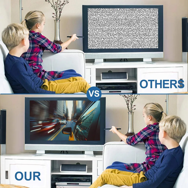 1800 Miles 1080P Indoor Digital TV HDTV Antenna Radius Surf Fox Antennas Receiver Amplifier Mini DVB-T/T2 Aerial UHF VHF