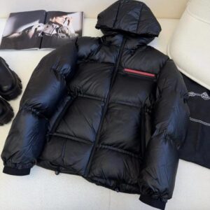 23WF Brand Down Parka Unisex Designer Jacket Top Quality Black Winter Supre Thick Outerwear Coats Womens Hooded Downs Parkas SML